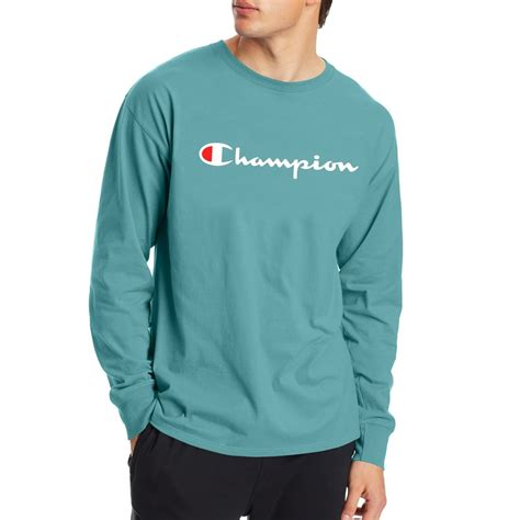 champion long sleeve t shirt