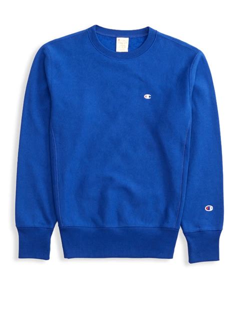 champion sweatshirt royal blue