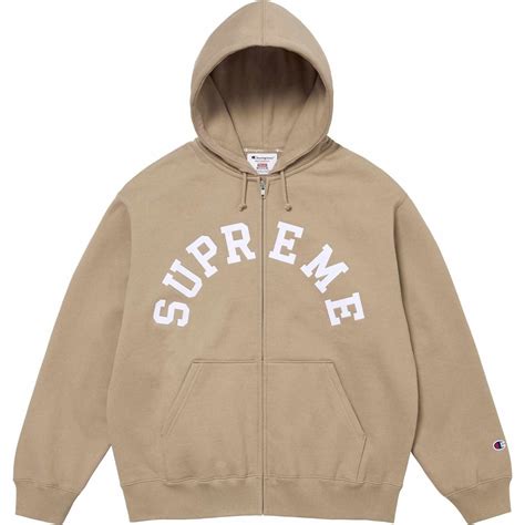 champion zip hooded sweatshirt