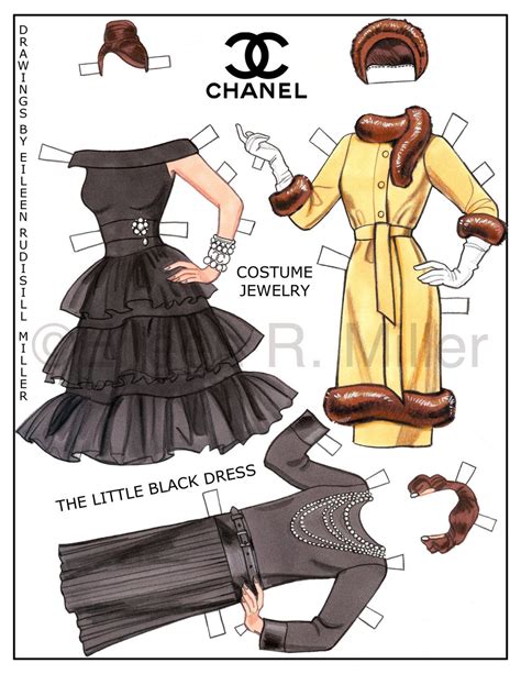 chanel fashion review paper dolls dover paper dolls Doc