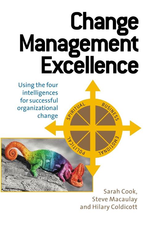 change management excellence using the four intelligences for successful organizational change Epub