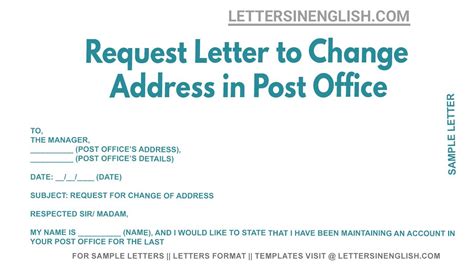 change of address at police post