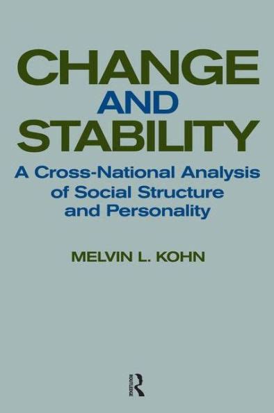 change stability cross national structure personality ebook PDF