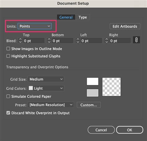 changing document units applescript illustrator cs4 Doc