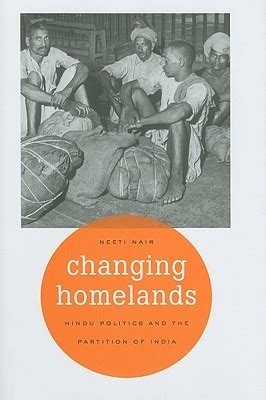 changing homelands hindu politics and the partition of india PDF