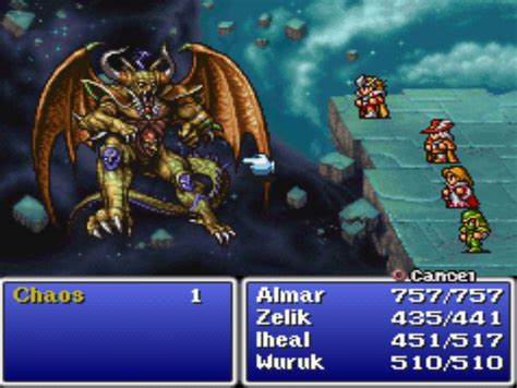 chaos final fantasy 1