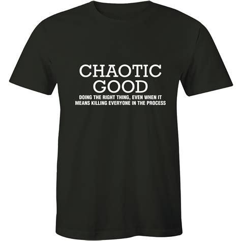 chaotic good shirt