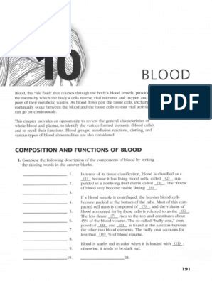 chap 10 blood anatomy packet answer free ebook Kindle Editon