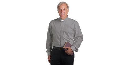 chapel hill gray clergy shirt