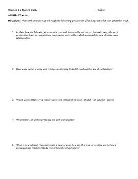 chapter 1 apush test PDF