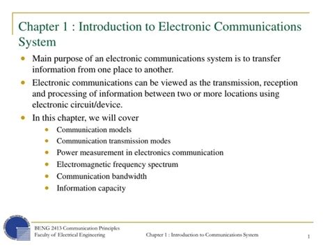 chapter 1 introduction to electronic communications Epub