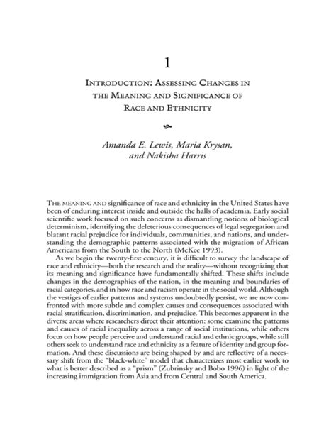 chapter 1 russell sage foundation PDF