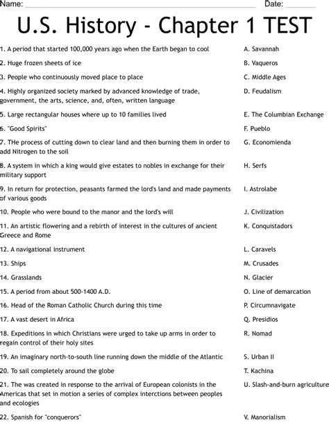 chapter 1 us history quiz Kindle Editon