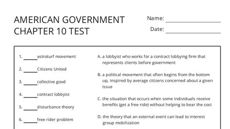 chapter 10 american government test Epub