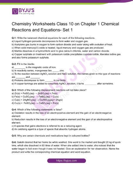 chapter 10 chemistry answers PDF