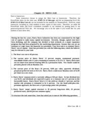 chapter 10 mini case Doc