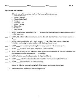 chapter 10 section 1 imperialism and america answer key pdf Reader