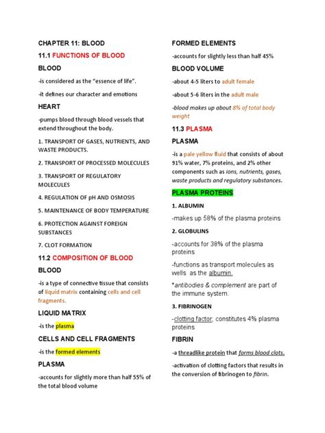 chapter 11 blood answers PDF