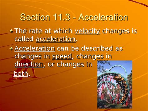 chapter 11 motion section 11 3 acceleration PDF