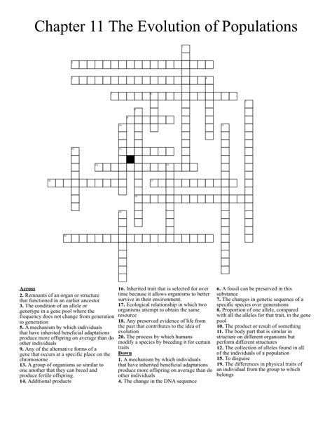 chapter 11 the evolution of populations vocabulary practice Kindle Editon