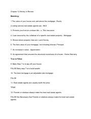 chapter 12 money in review answer key Reader