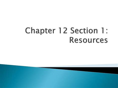 chapter 12 section 1 lforms resources Kindle Editon