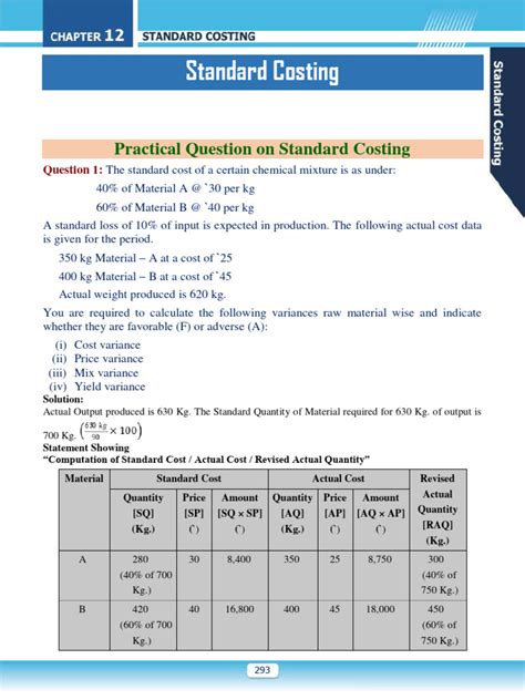 chapter 12 standard costing yola Doc