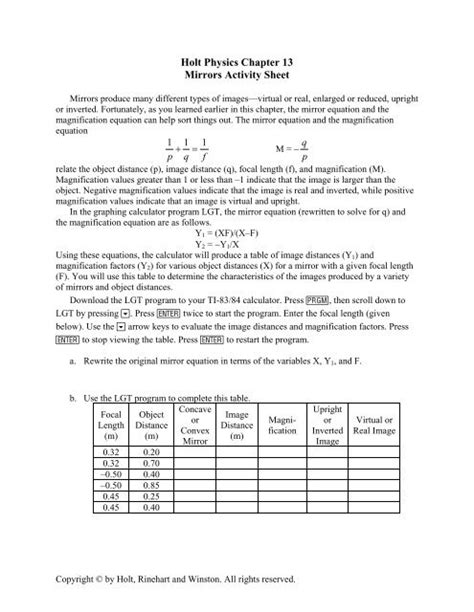 chapter 13 holt physics Kindle Editon
