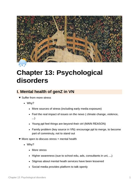 chapter 13 psychological disorders Kindle Editon