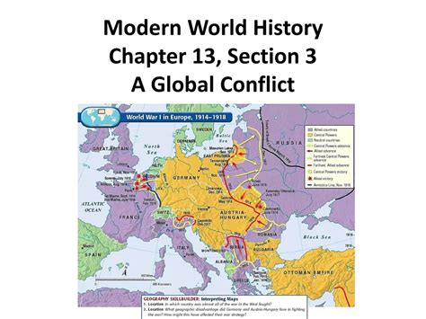 chapter 13 section 3 reteaching activity a global conflict Reader