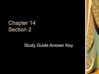 chapter 14 section 2 guides reading and review PDF