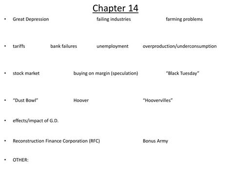 chapter 14 the great depression test Kindle Editon