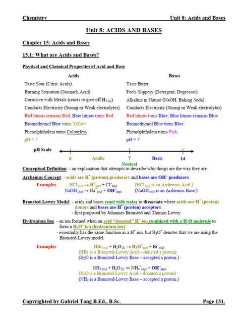 chapter 15 1 acids bases answers Kindle Editon
