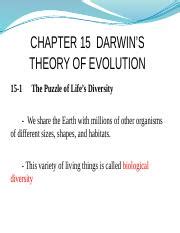 chapter 15 darwins theory of evolution wordwise Kindle Editon