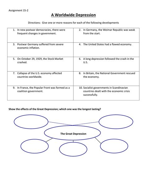 chapter 15 section 2 a worldwide depression answers PDF