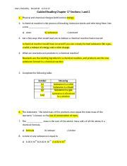 chapter 17 section 1 guided reading Reader