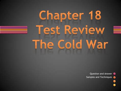chapter 18 test version 1 cold war Reader