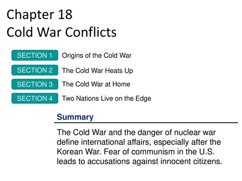 chapter 18 the cold war at home Epub