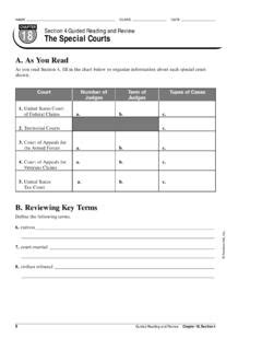 chapter 18 the special courts Epub