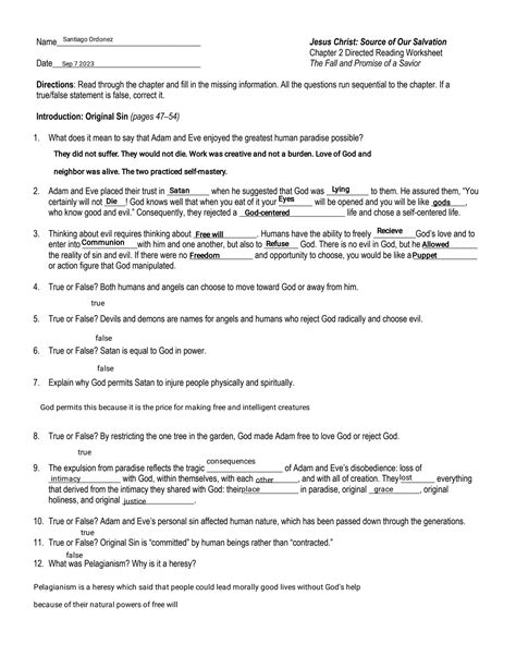 chapter 2 directed reading worksheet cycles in nature