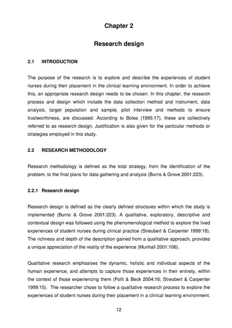 chapter 2 research design and method Doc