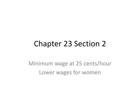 chapter 23 section 2 Reader