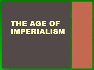 chapter 27 age of imperialism reading study guide Kindle Editon