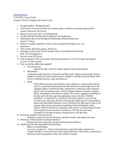 chapter 29 study guide Doc