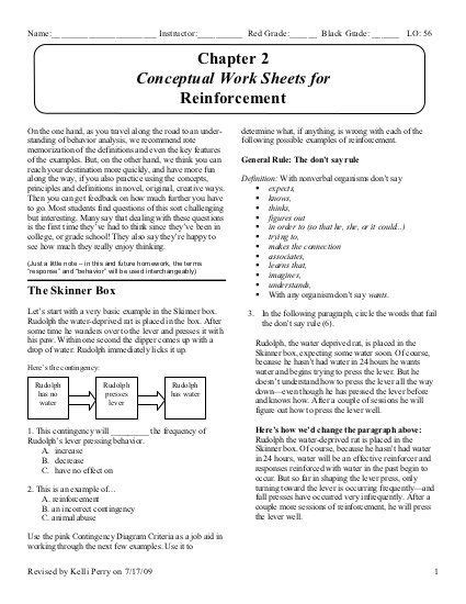 chapter 3 reinforcement reflection and mirrors answers glencoe Epub