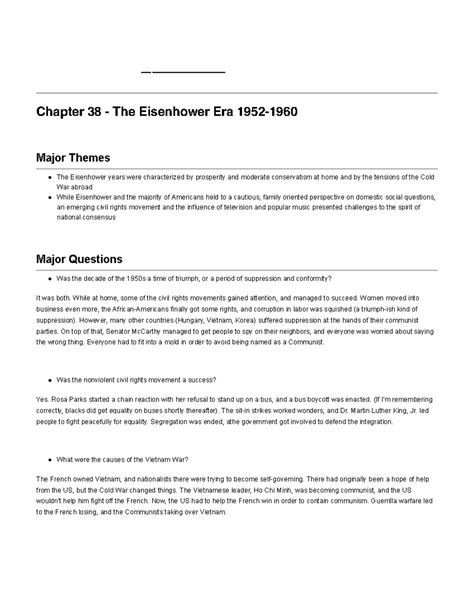 chapter 38 the eisenhower era Kindle Editon