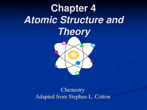 chapter 4 atomic structure PDF