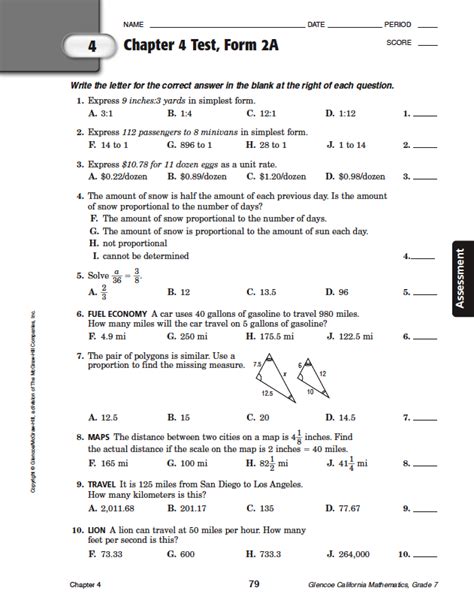 chapter 4 test form 2a Epub