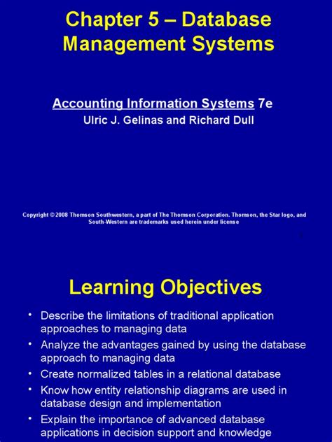 chapter 5 database management systems Doc