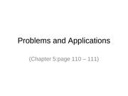 chapter 5 problems and applications PDF